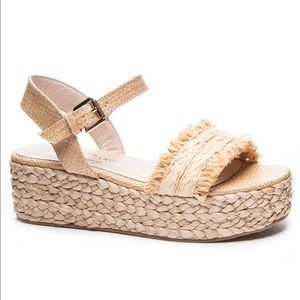 Ziba Espadrille Platform Sandals Chinese Laundry